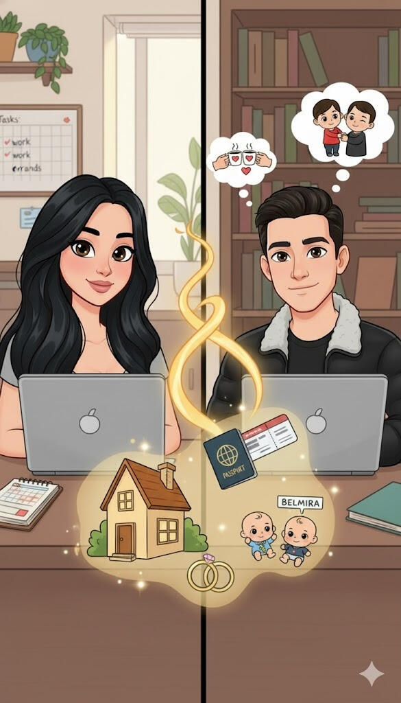 From strangers to souls - she turned our distance into a love story