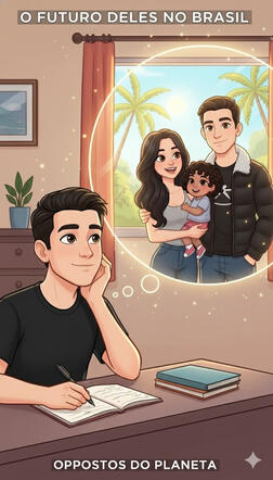 12 months of our journey written in her hands