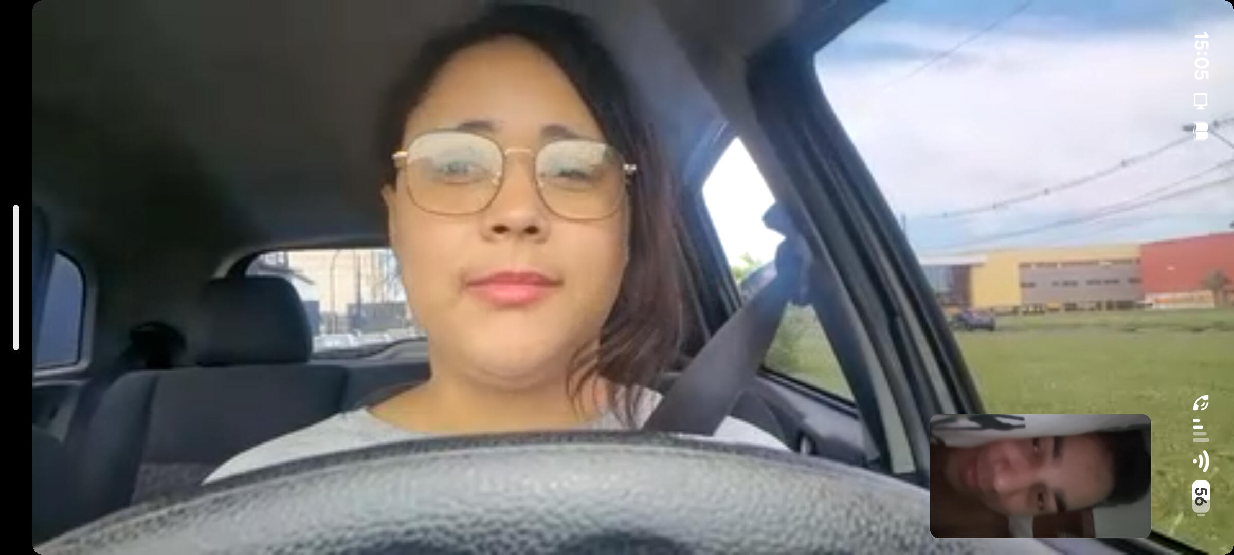 Visiting Sertaozinho market with her